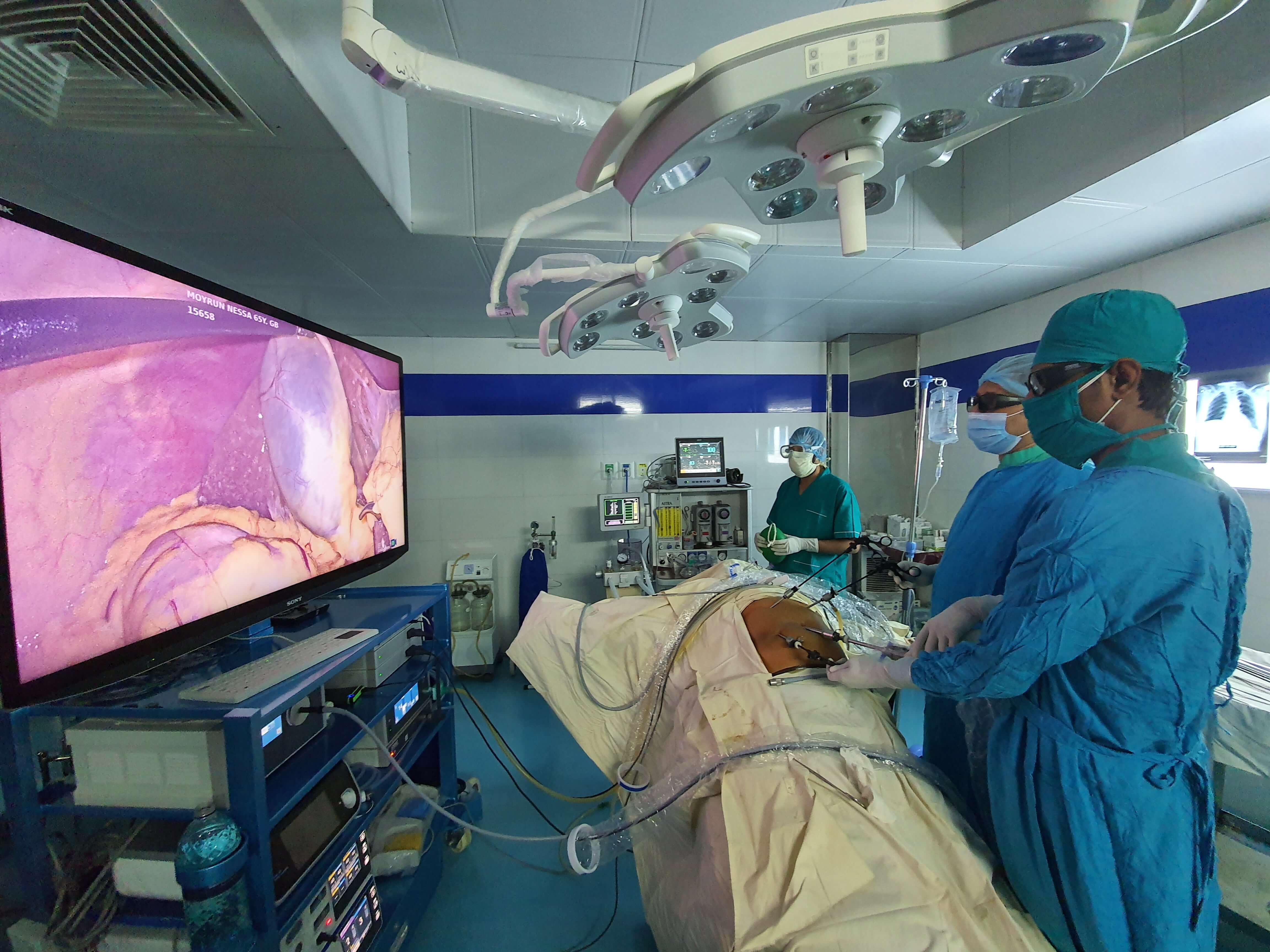 Pioneer of 3D 4K Laparoscopic Surgery in Bangladesh