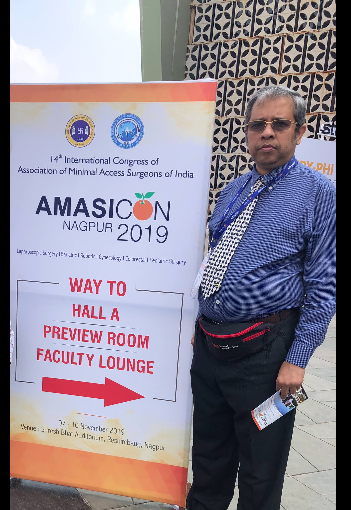 Attending AMASICON 2019 in Nagpur, India