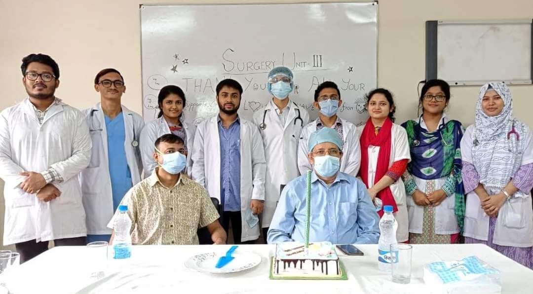 Intern trainee doctors of Surgery Unit 3, JRRMCH