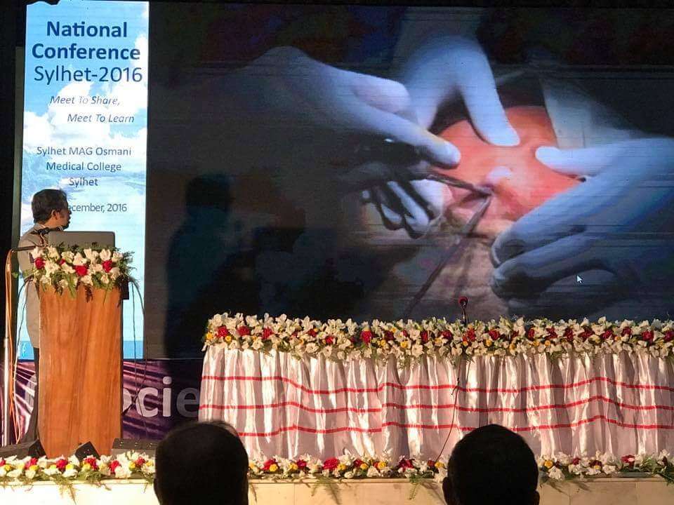 Presenting his paper in 'National Conference-2016'