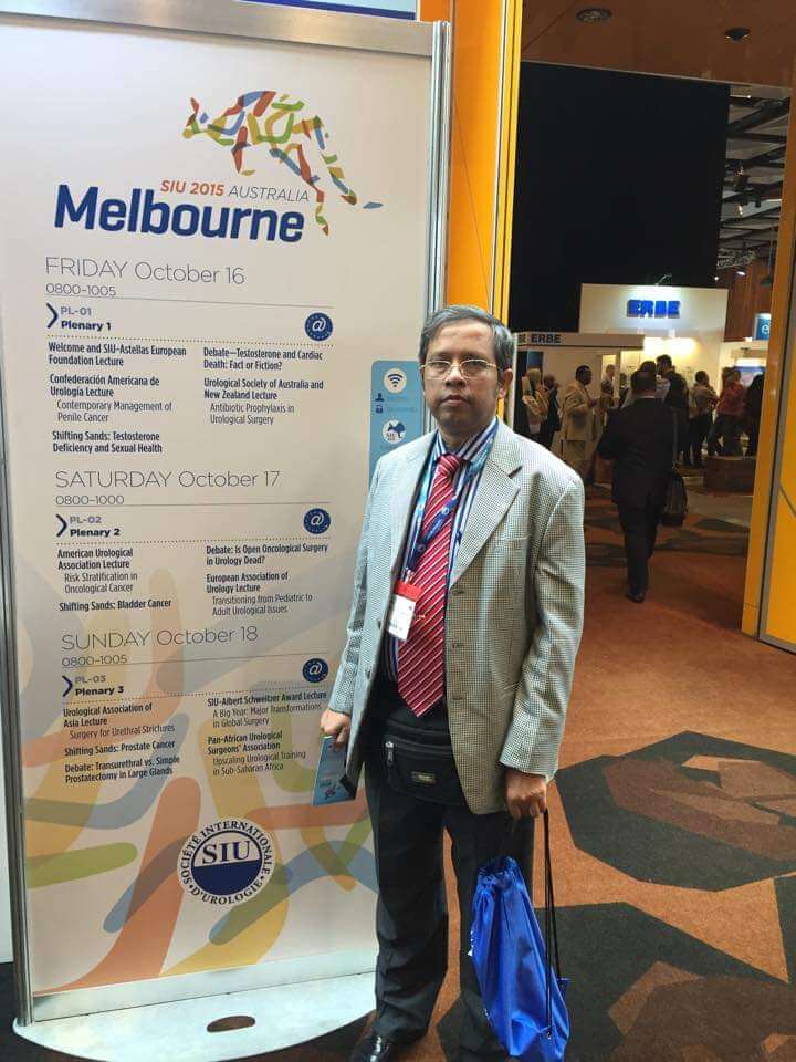 Attending International Urology Conference in Melbourne